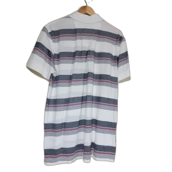 Brooks Brothers Supima Cotton Striped Polo Shirt - Medium - Picture 2 of 6